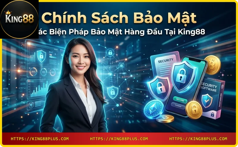 Biện pháp bảo mật King88 - mã hóa và tường lửa