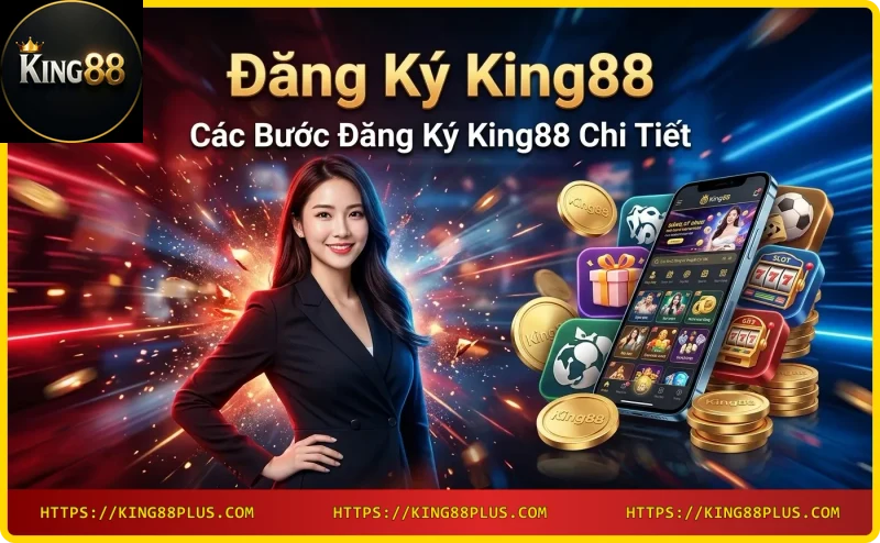 Các bước đăng ký King88 chi tiết: truy cập, điền thông tin, xác nhận và đăng nhập.
