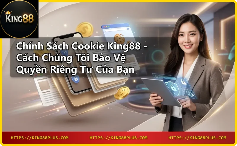 gioi-thieu-ve-chinh-sach-cookie-king88-man-hinh-laptop-hien-thi-bieu-tuong-cookie-va-khien-bao-ve Giới thiệu về chính sách cookie King88 - màn hình laptop hiển thị biểu tượng cookie và khiên bảo vệ