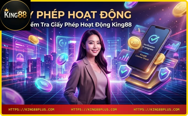 Kiểm tra giấy phép hoạt động King88 qua điện thoại